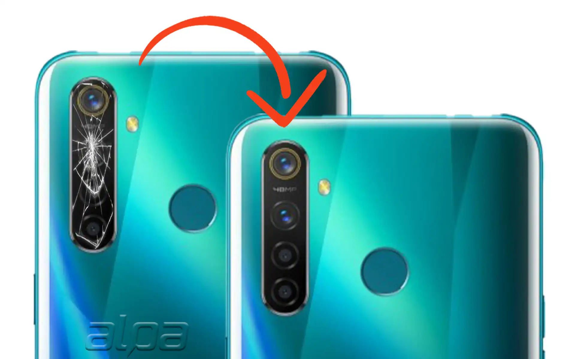 Realme 5 Pro Kamera Camı Değişimi Fiyatı