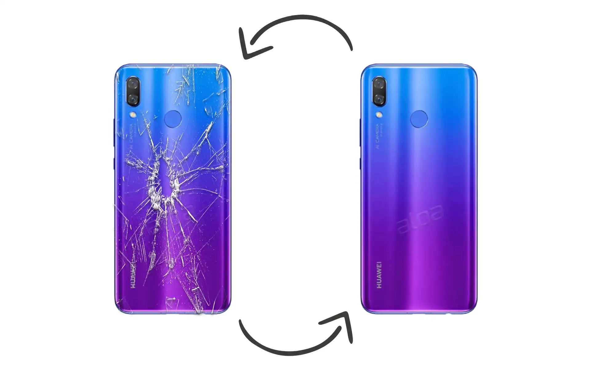 Huawei Y9 2019 Arka Cam Değişimi Fiyatı