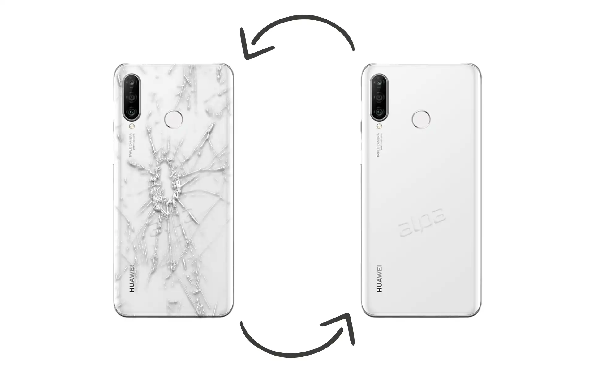 Huawei P30 Lite Arka Cam Değişimi Fiyatı