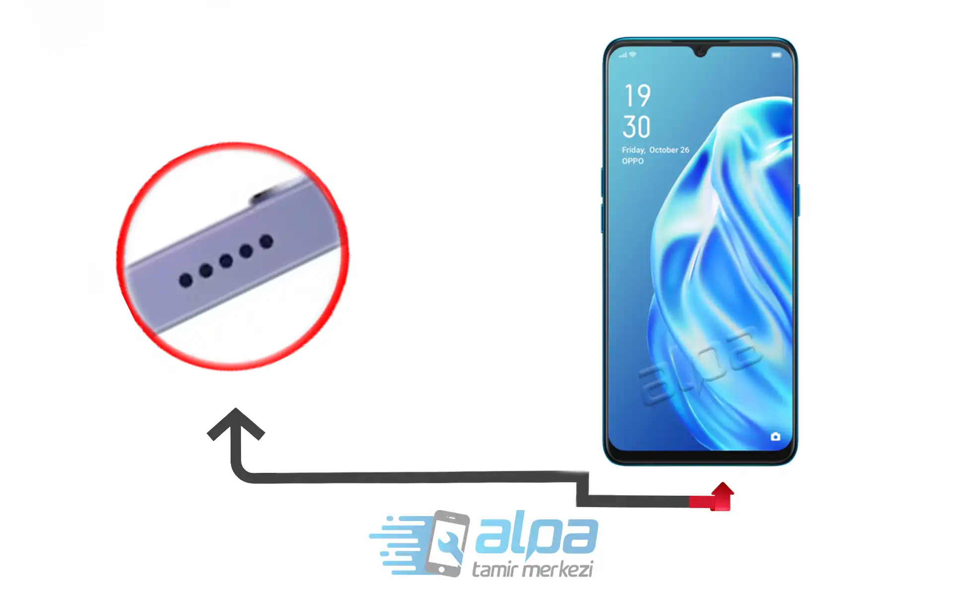 Oppo A91 Hoparlör Değişimi Fiyatı