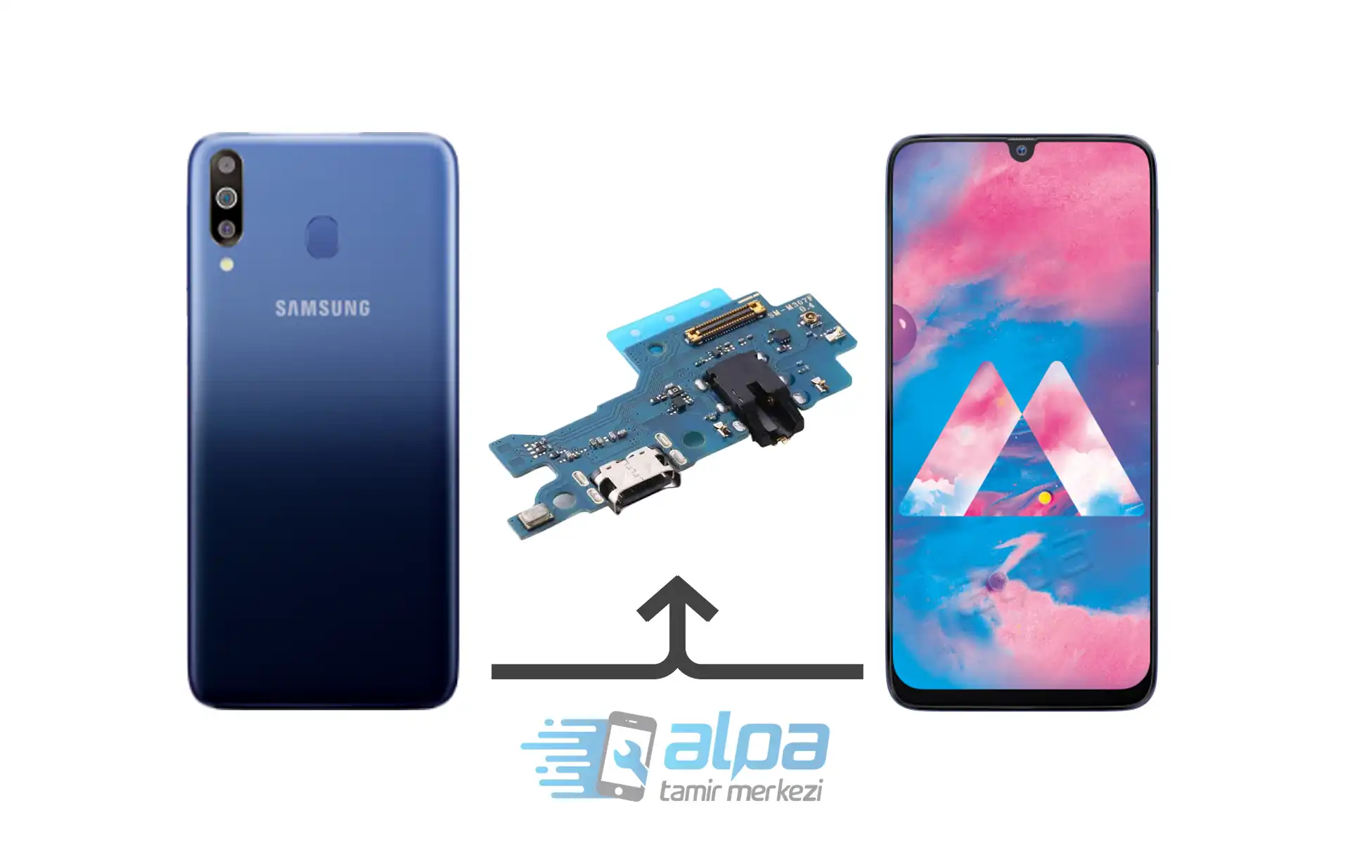 Samsung Galaxy M30s Şarj Soketi Değişimi Fiyatı