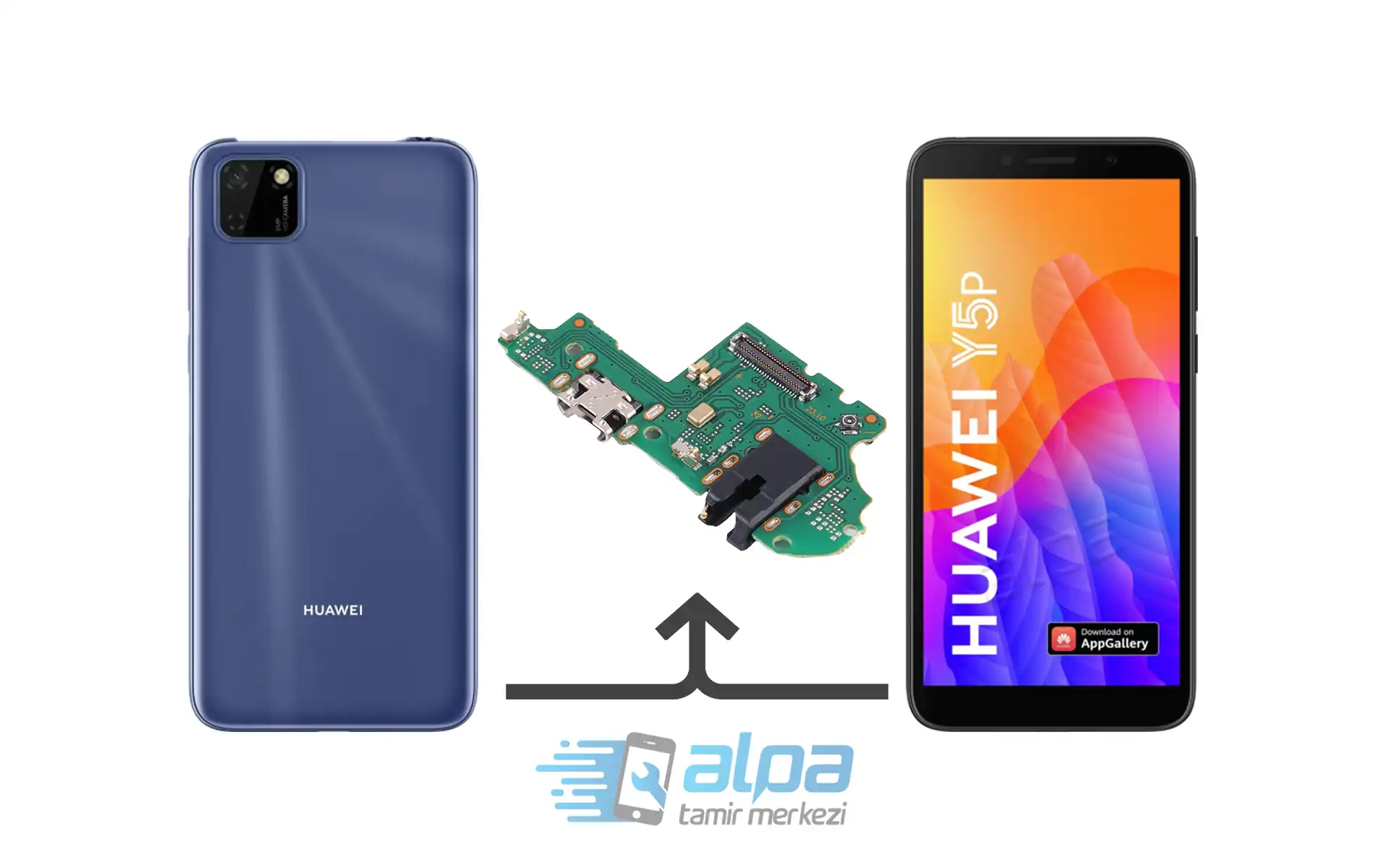 Huawei Y5P Şarj Soketi Değişimi Fiyatı