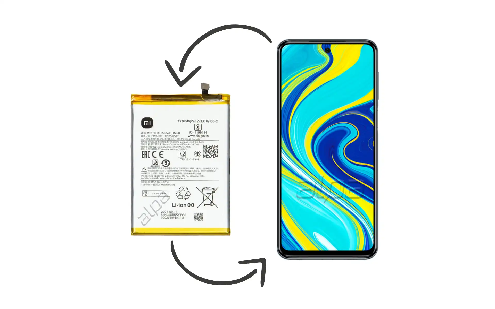 Redmi Note 9S Batarya Değişimi Fiyatı