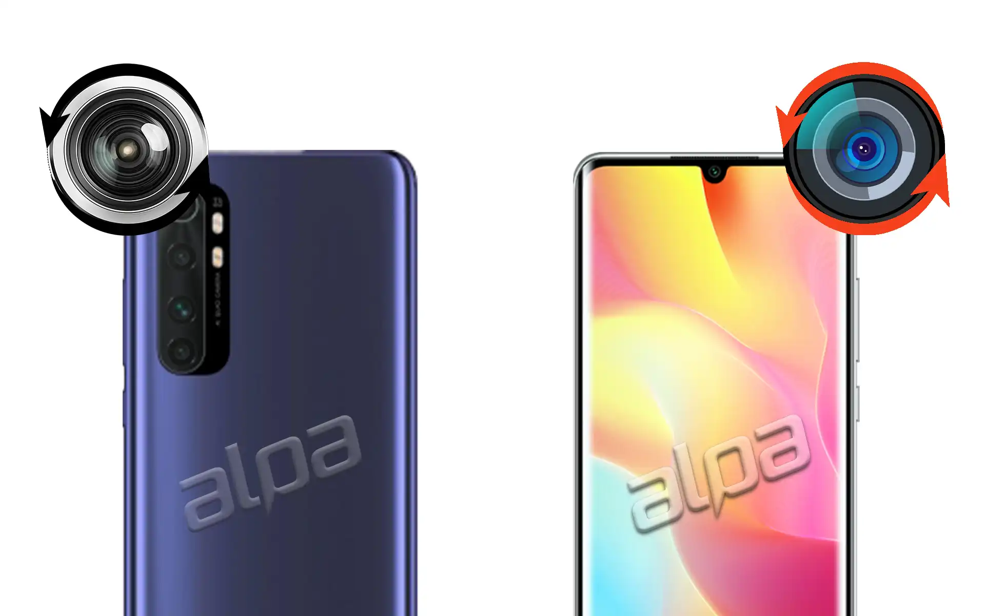 Xiaomi Mi Note 10 Lite Ön, Arka Kamera Değişimi Fiyatı