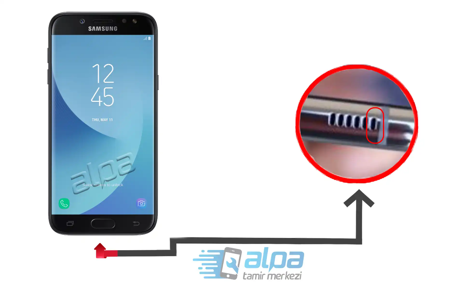 Samsung Galaxy J5 Pro Mikrofon Değişimi Fiyatı