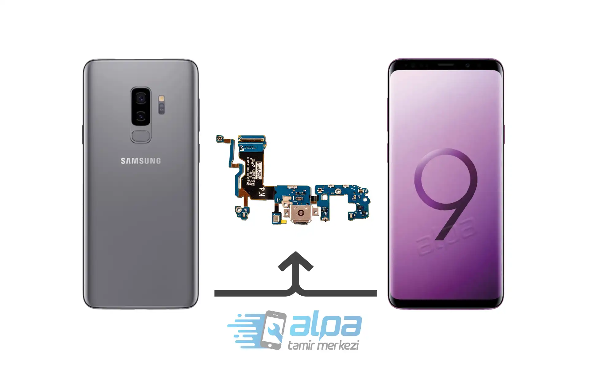 Samsung Galaxy S9 Plus Şarj Soketi Değişimi Fiyatı