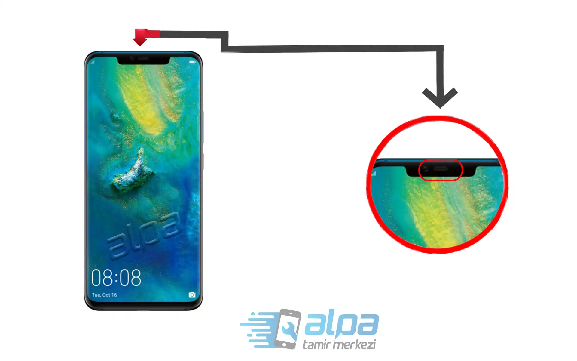 Huawei Mate 20 Pro Ahize Değişimi Fiyatı