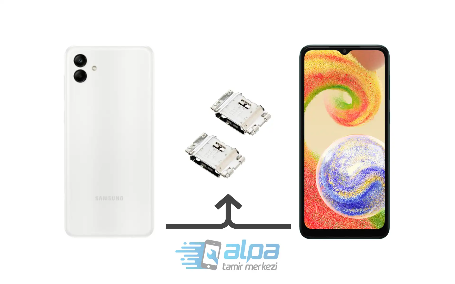 Samsung Galaxy A04 Şarj Soketi Değişimi Fiyatı