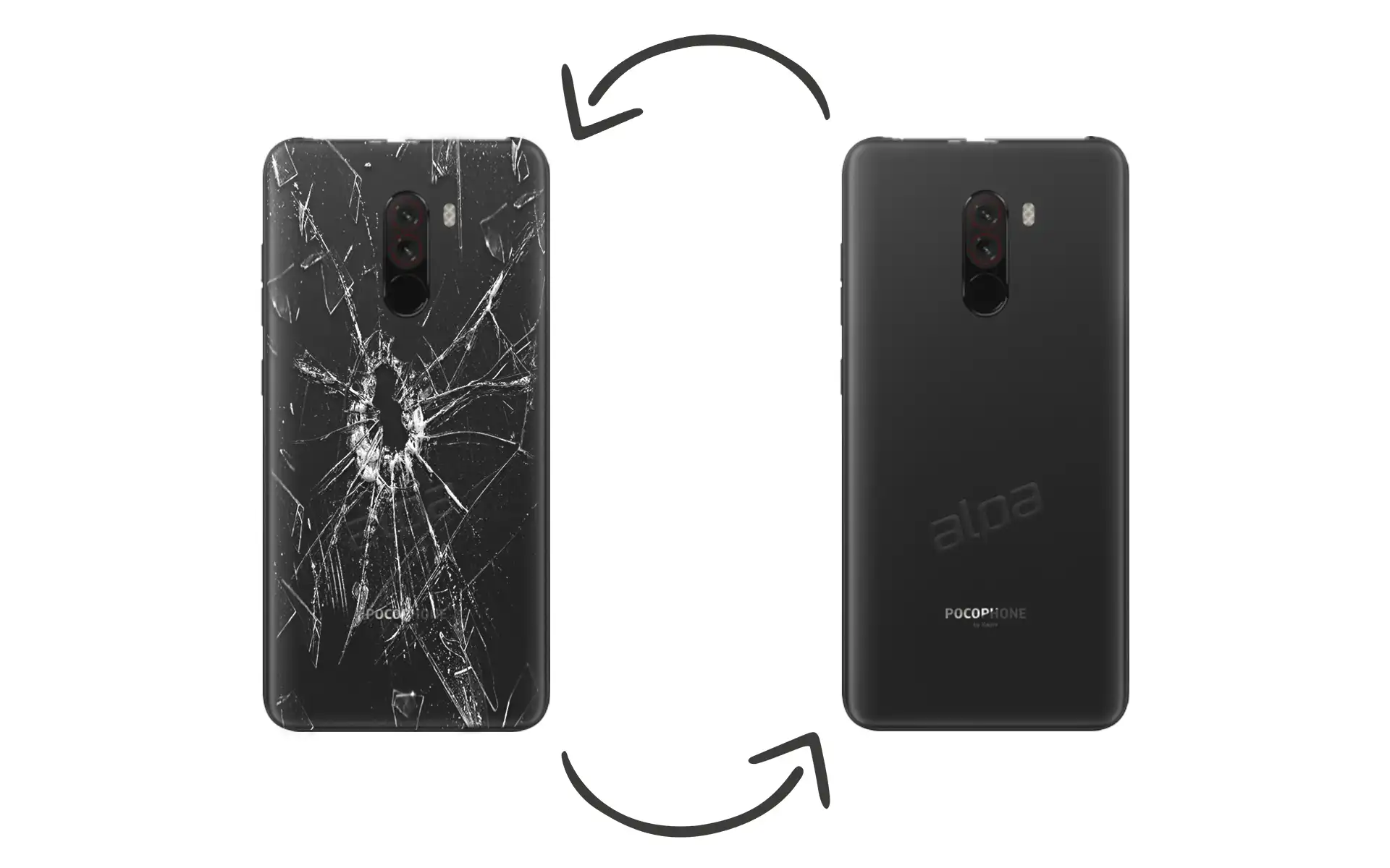 Pocophone F1 Arka Cam Değişimi Fiyatı