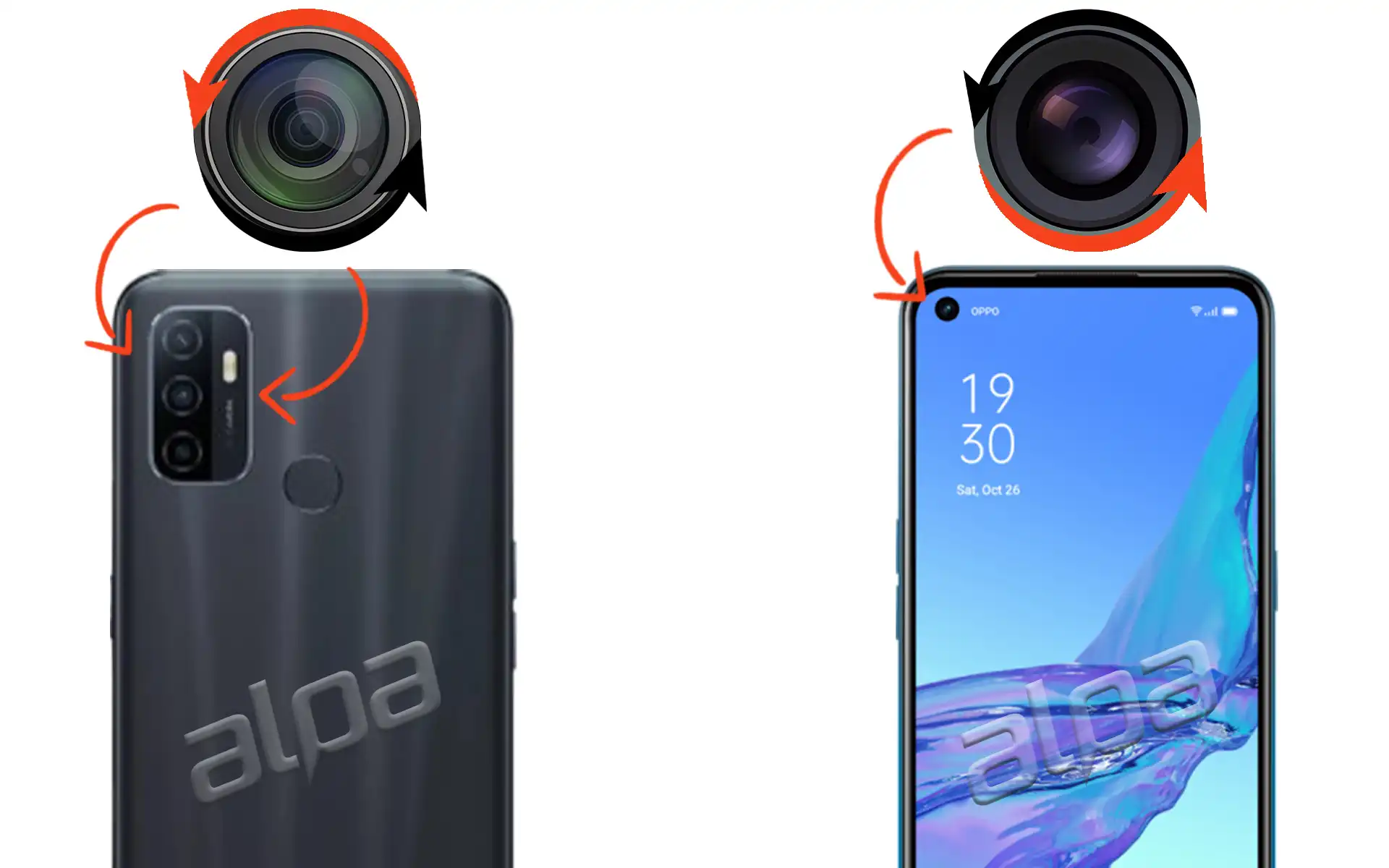 Oppo A11s Ön, Arka Kamera Değişimi Fiyatı