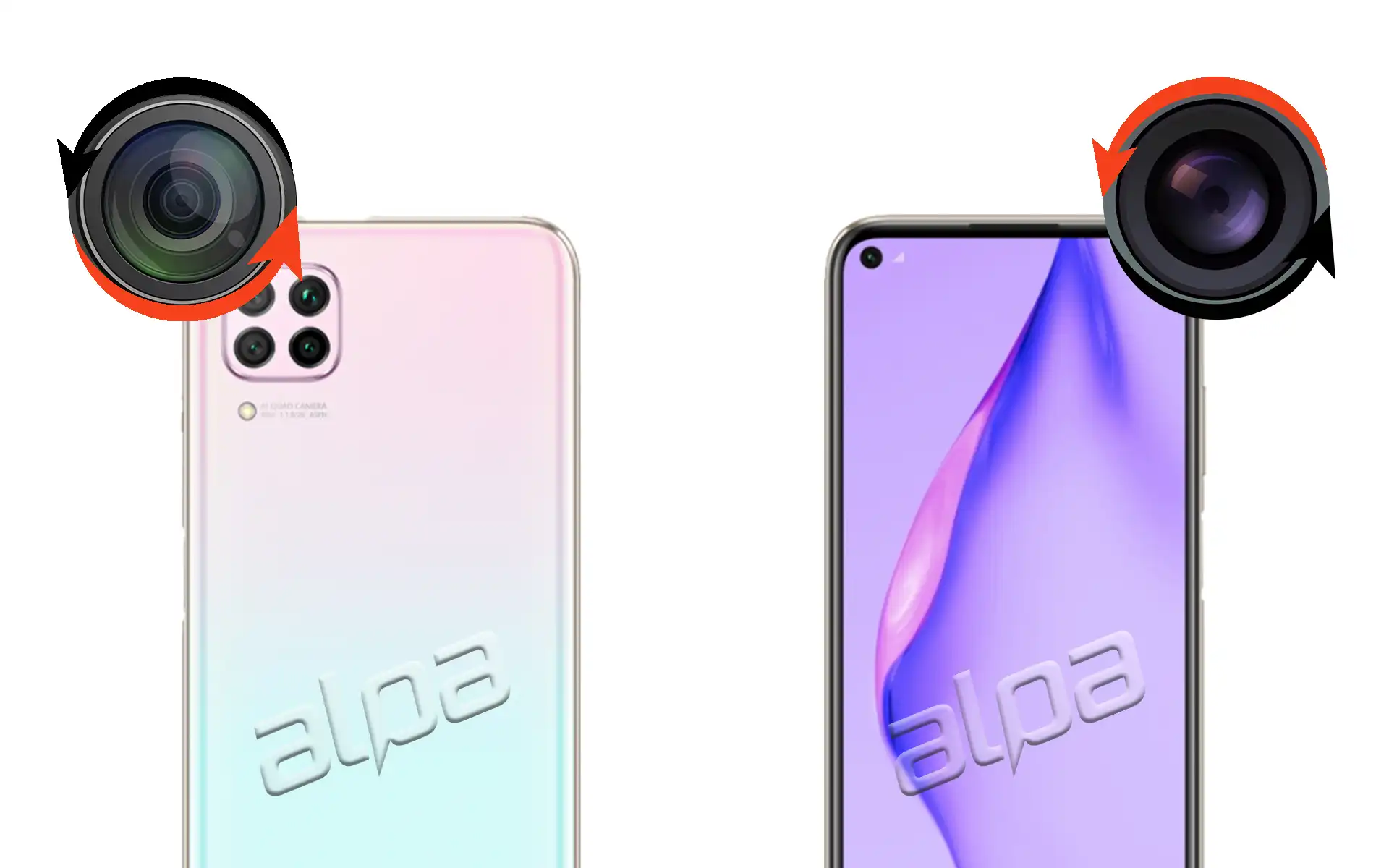 Huawei P40 Lite Ön, Arka Kamera Değişimi Fiyatı