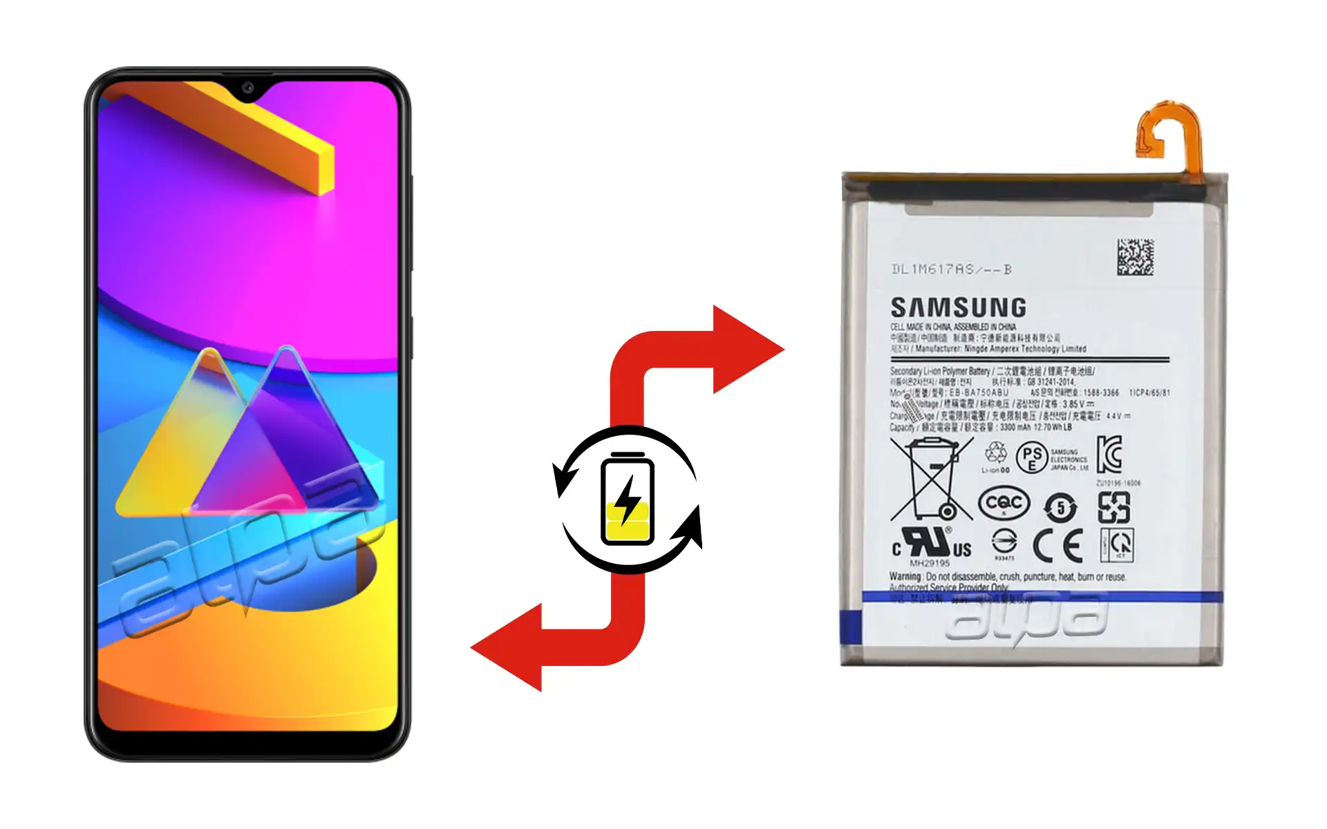 Samsung Galaxy M10s Batarya Değişimi Fiyatı