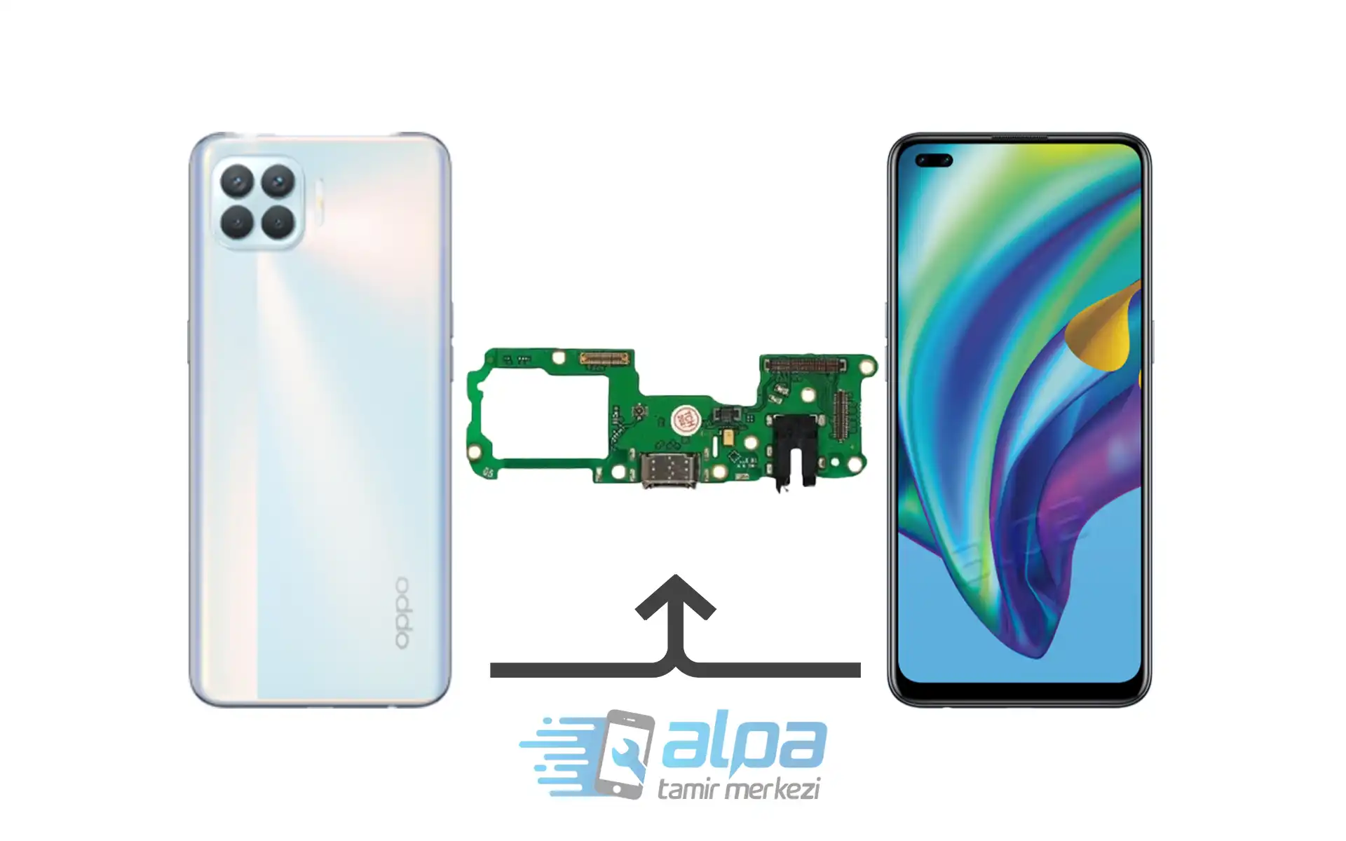 Oppo Reno 4 Lite Şarj Soketi Değişimi  Fiyatı