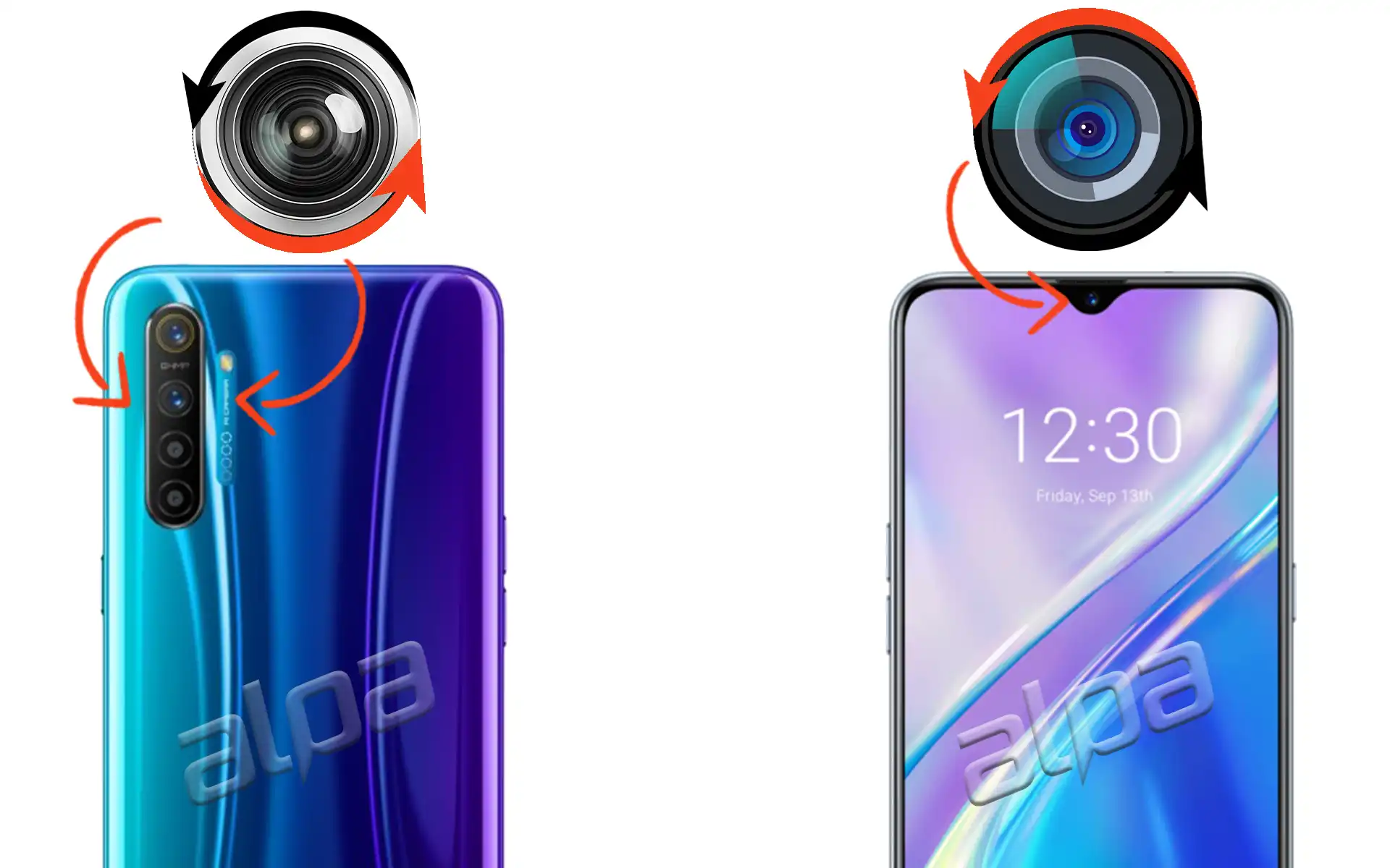 Realme XT Ön, Arka Kamera Değişimi Fiyatı