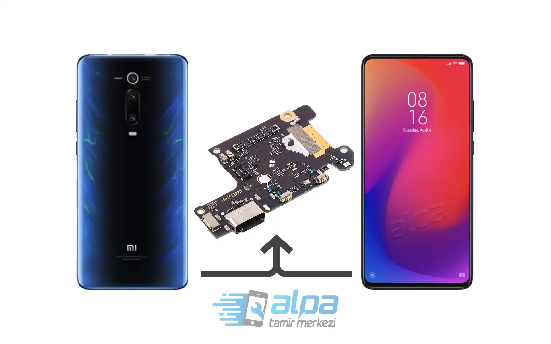 Xiaomi Mi 9T Pro Şarj Soketi Değişimi Fiyatı