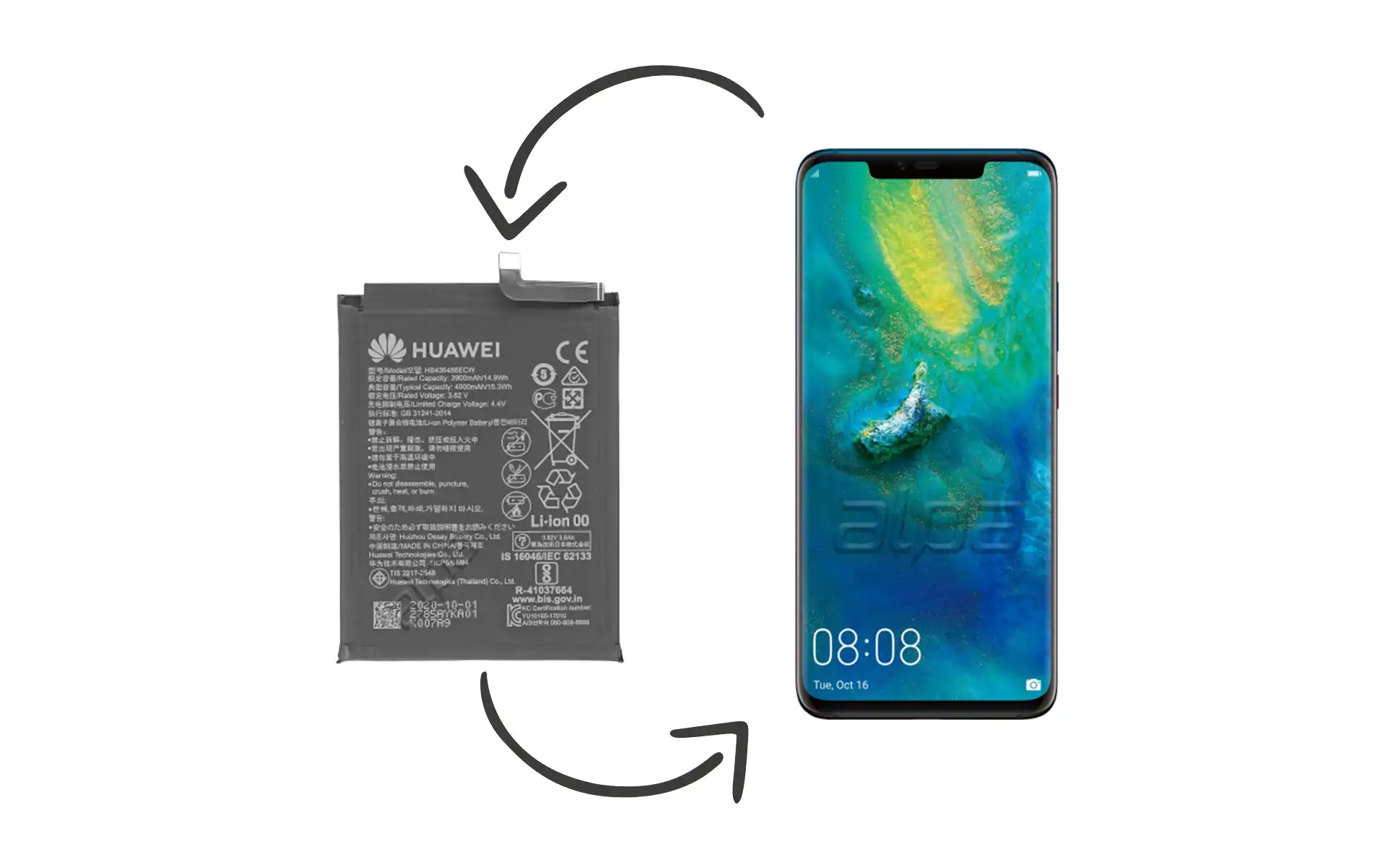 Huawei Mate 20 Pro Batarya Değişimi Fiyatı