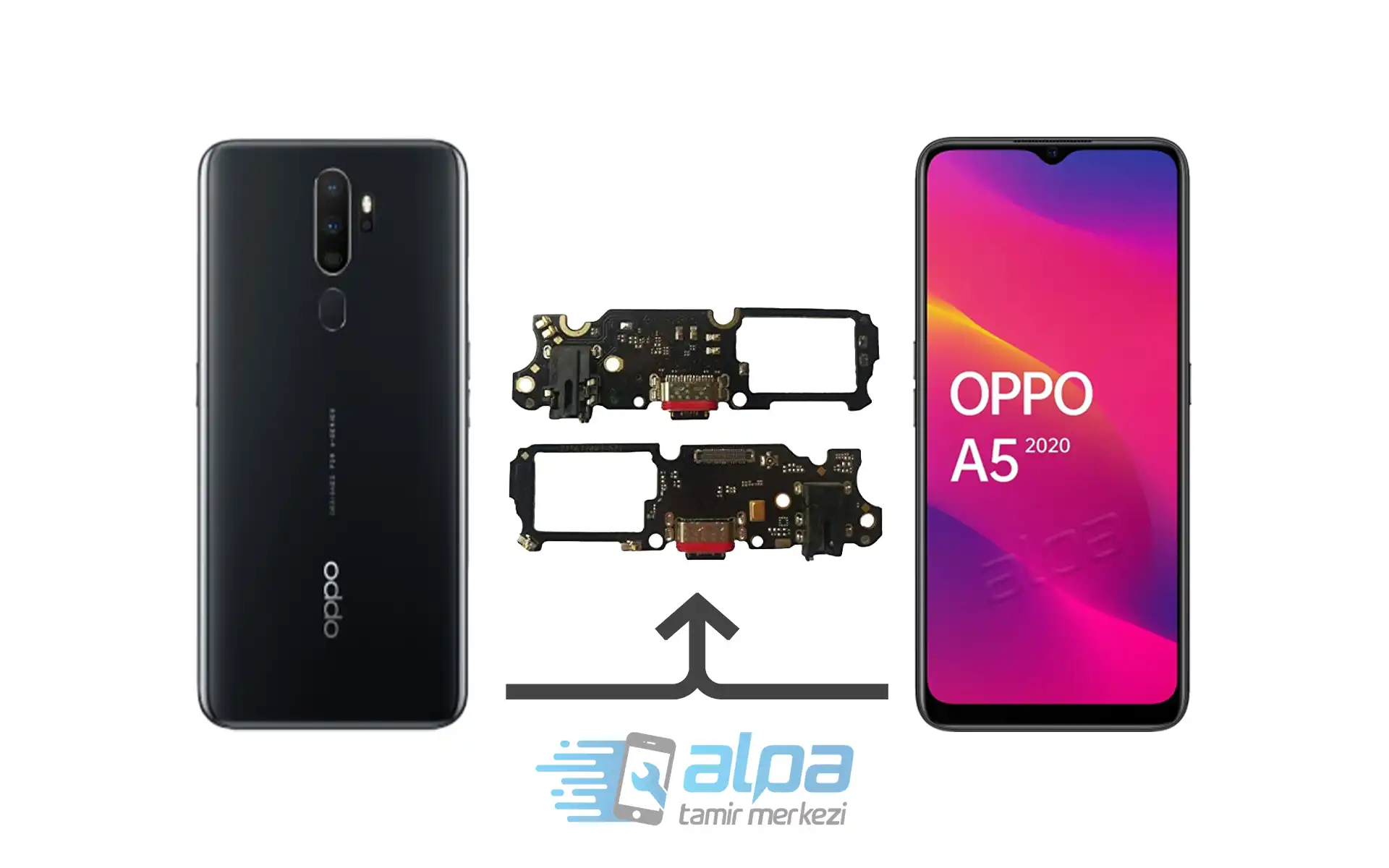 Oppo A5 2020 Şarj Soketi Değişimi Fiyatı