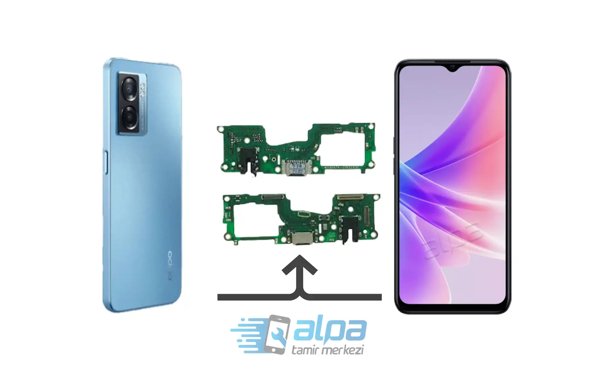 Oppo A77 5G Şarj Soketi Değişimi Fiyatı