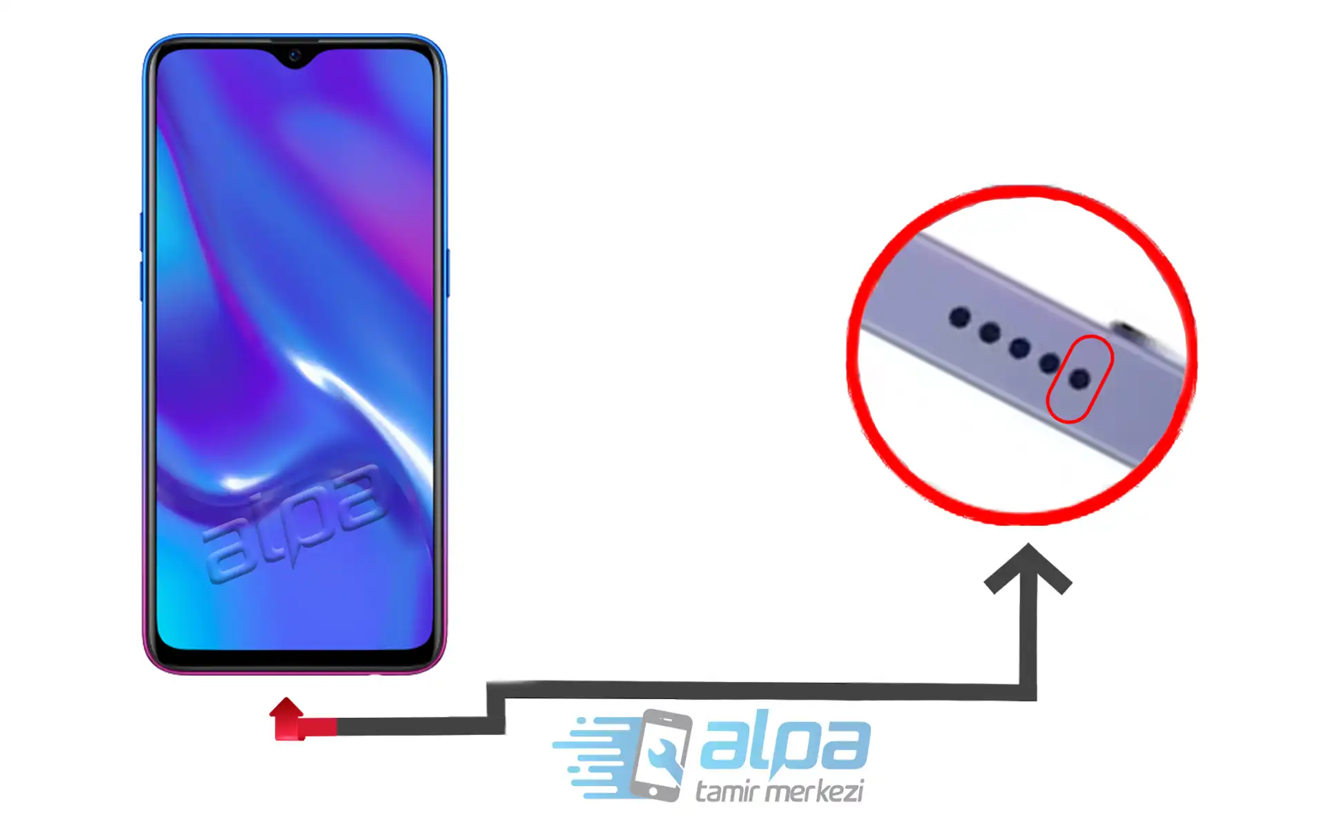 Oppo RX17 Neo Mikrofon Değişimi Fiyatı