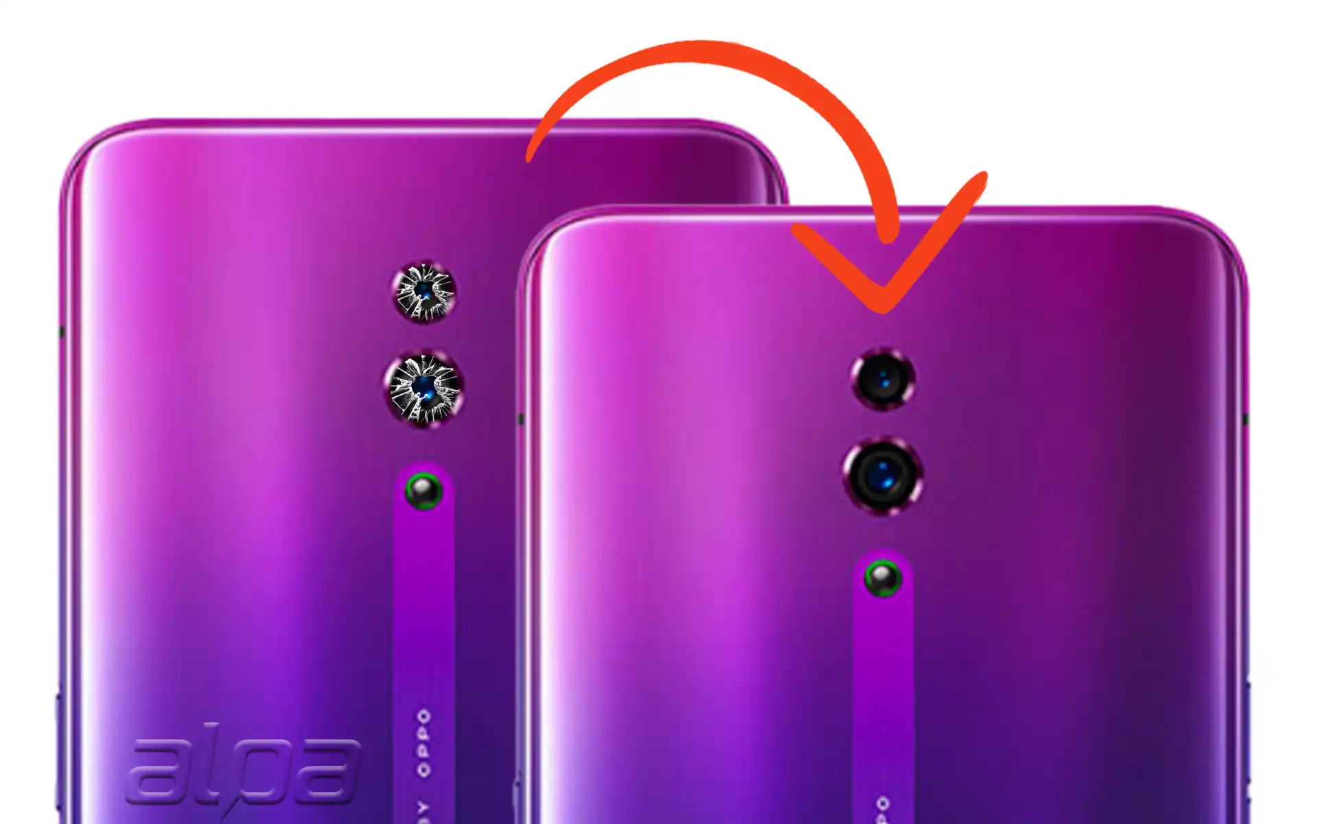 Oppo Reno Kamera Camı Değişimi Fiyatı