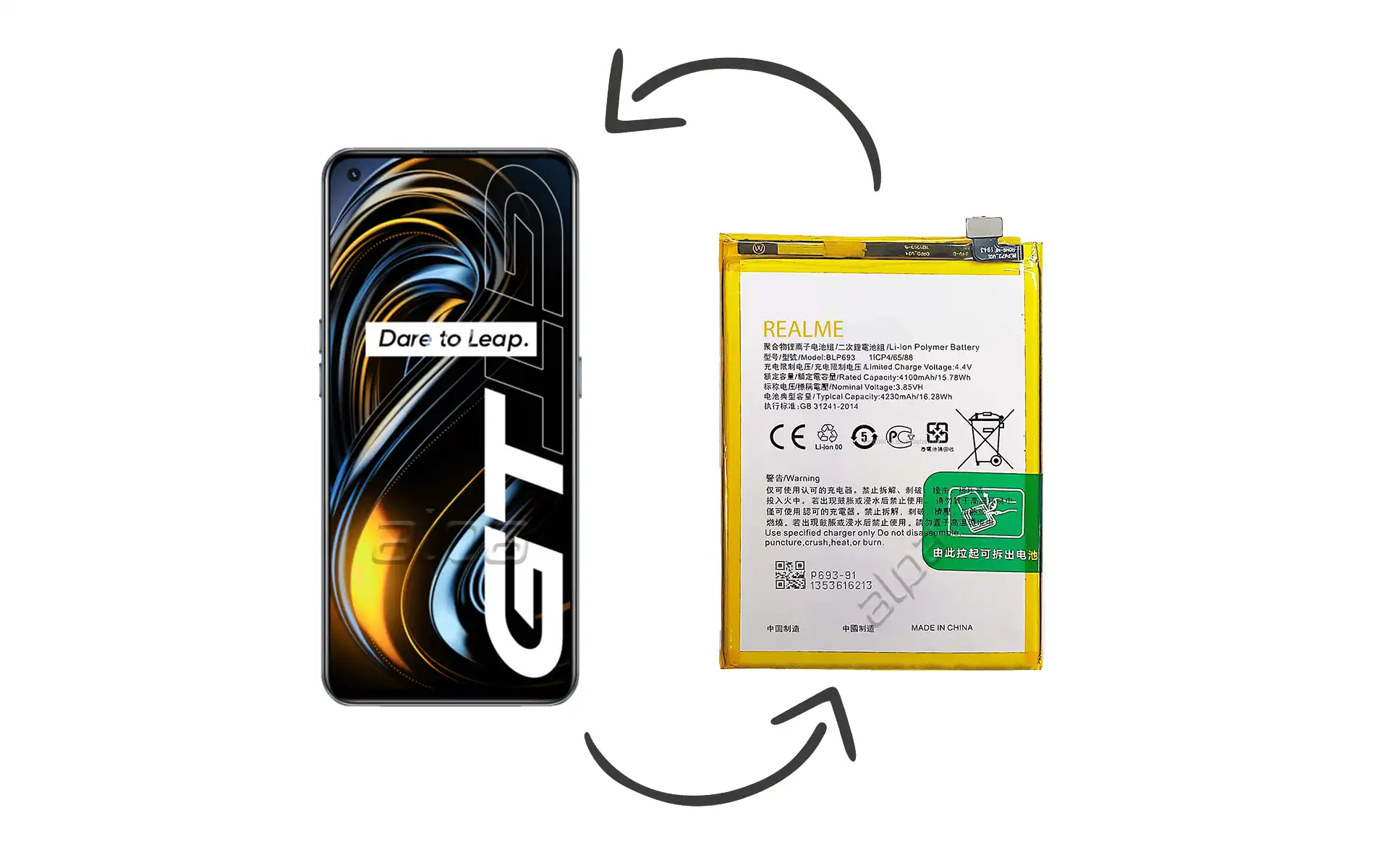 Realme GT Batarya Değişimi Fiyatı