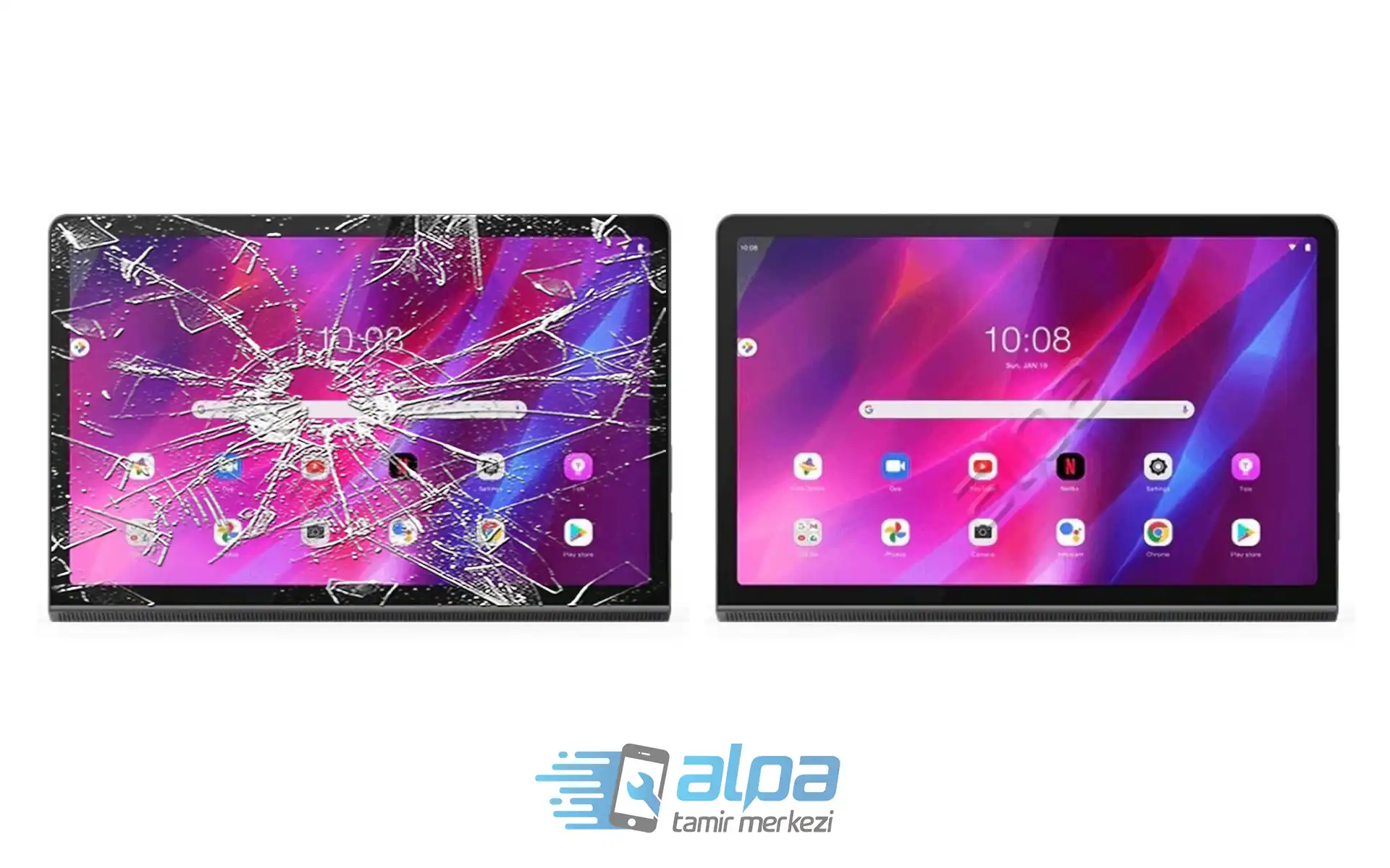 Lenovo Yoga Tab 11 Ön Cam Değişimi Fiyatı