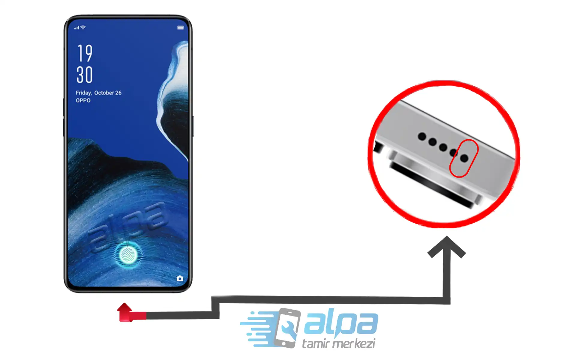 Oppo Reno 2 Mikrofon Değişimi Fiyatı