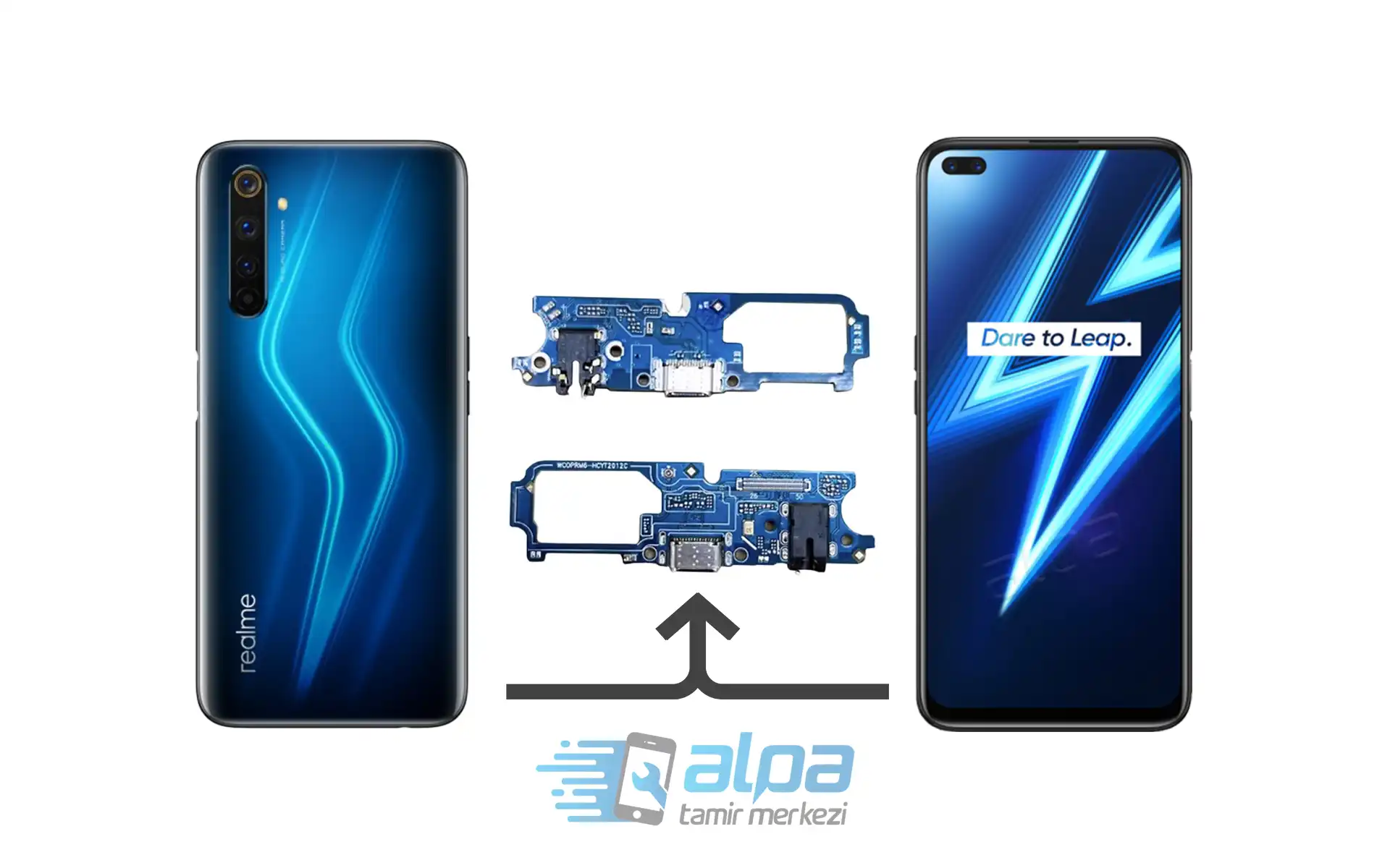 Realme 6 Pro Şarj Soketi Değişimi Fiyatı