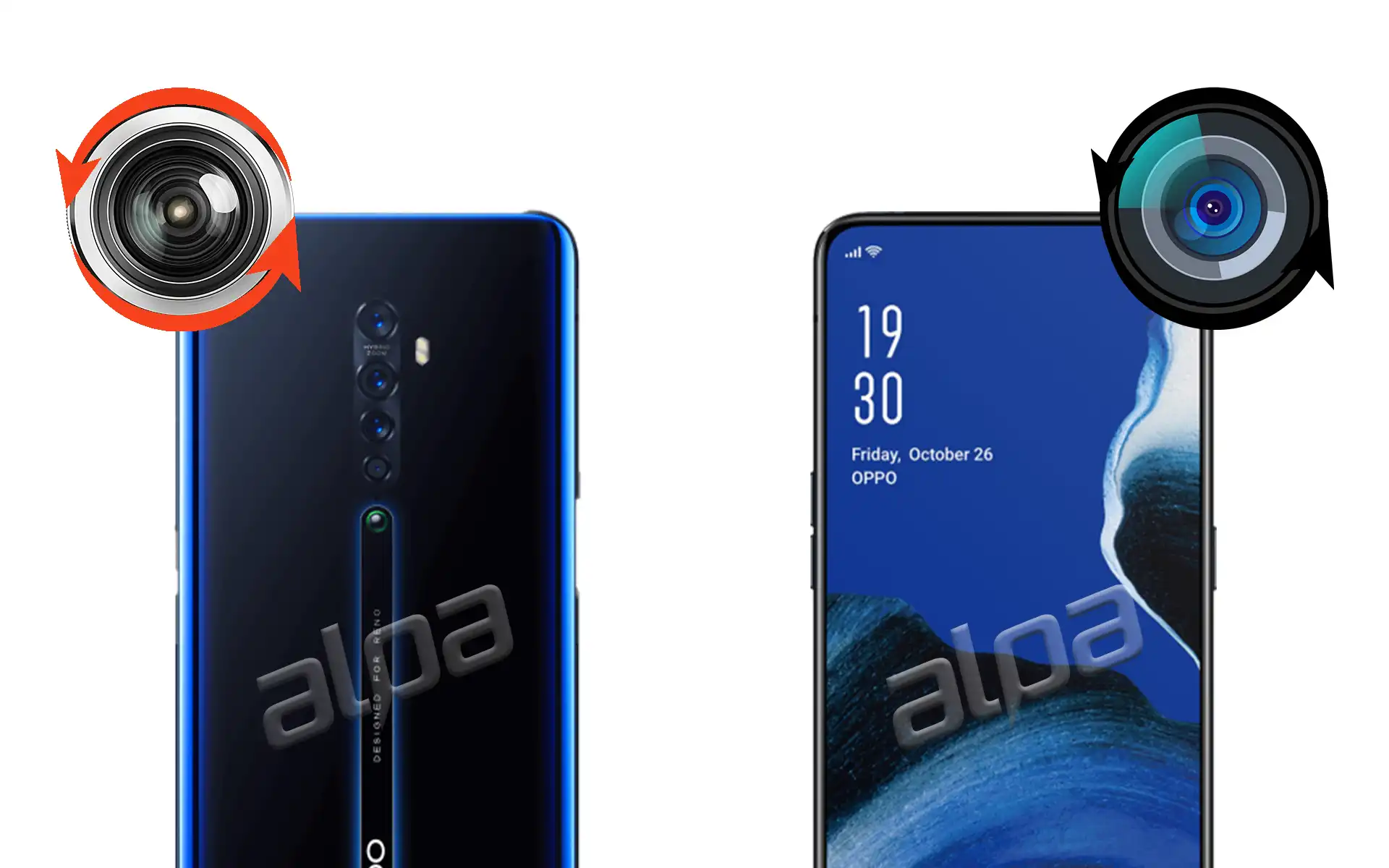 Oppo Reno 2 Ön, Arka Kamera Değişimi Fiyatı