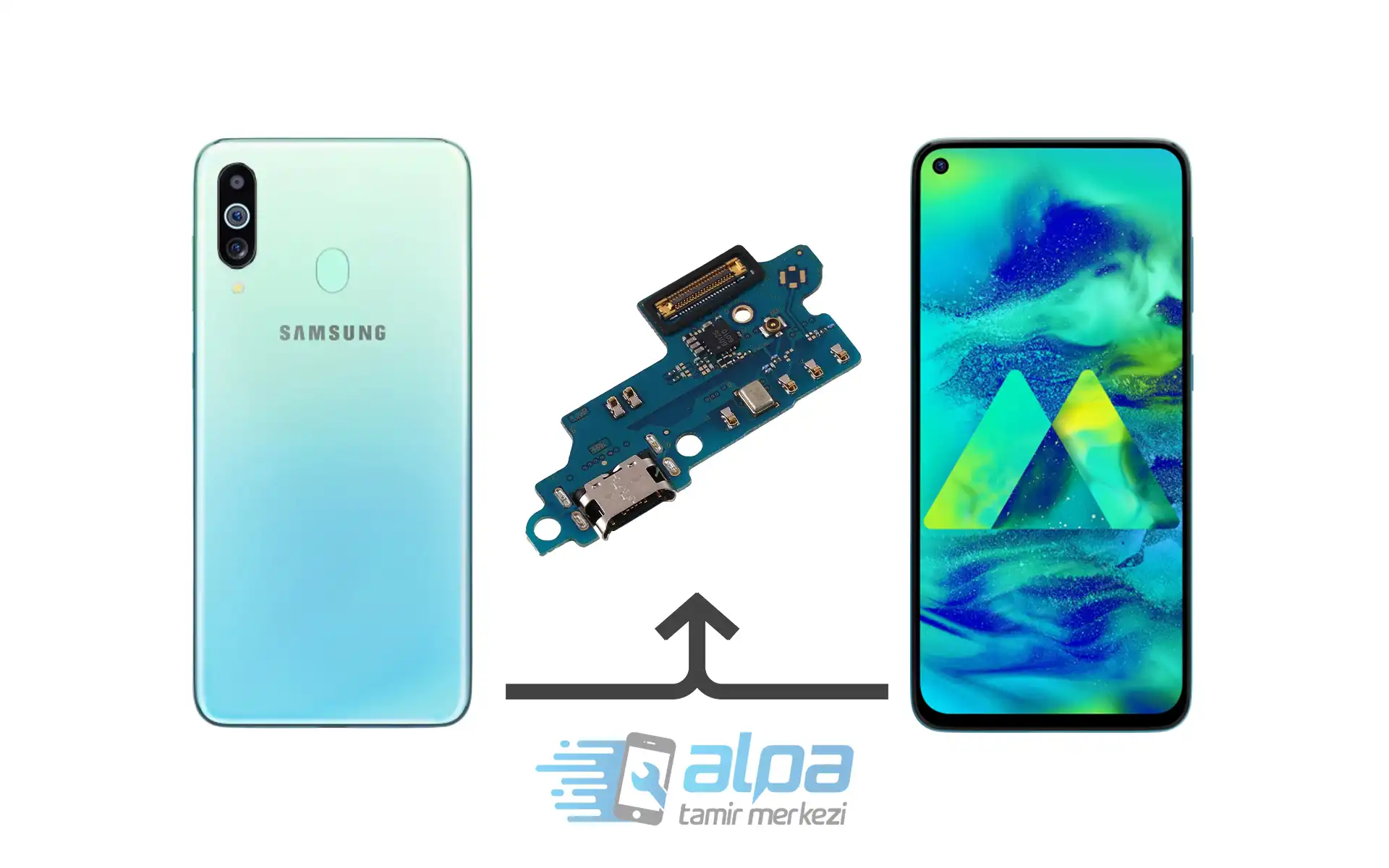 Samsung Galaxy M40 Şarj Soketi Değişimi Fiyatı