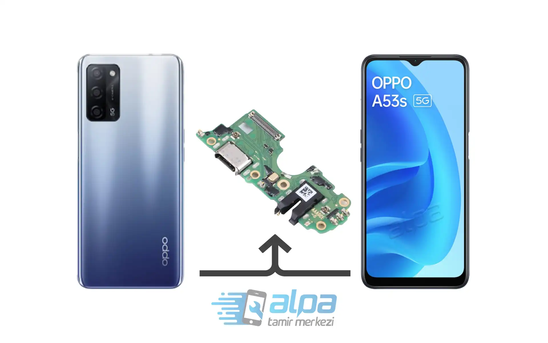 Oppo A53s 5G Şarj Soketi Değişimi Fiyatı