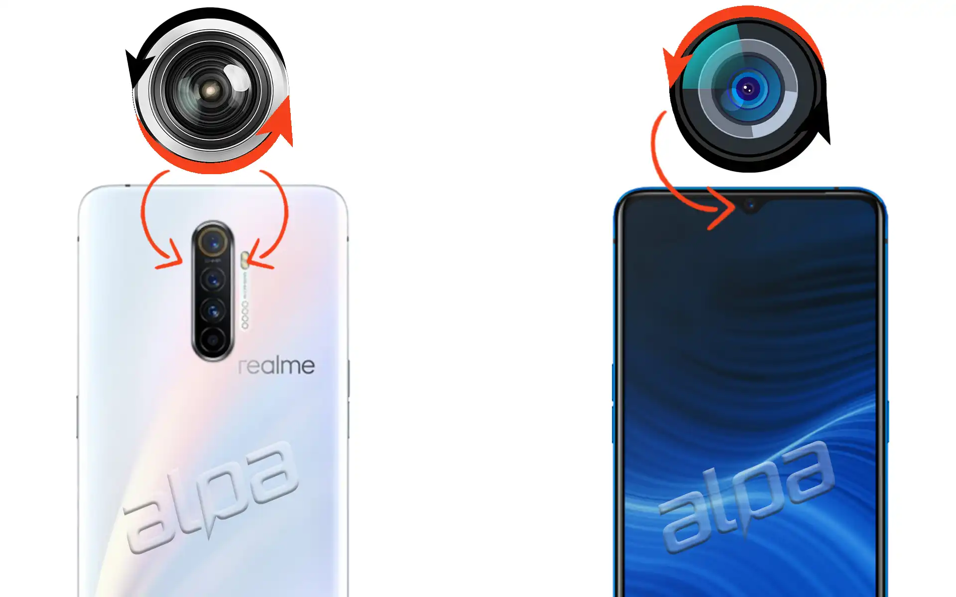 Realme X2 Pro Ön, Arka Kamera Değişimi Fiyatı