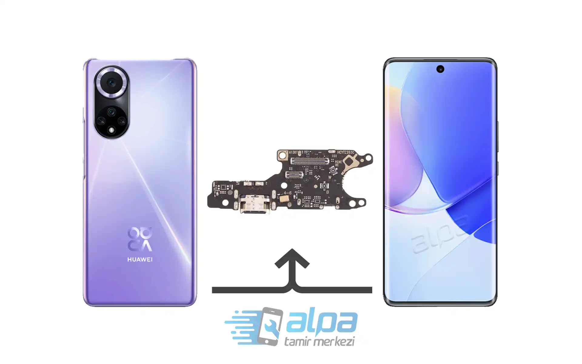 Huawei Nova 9 Şarj Soketi Değişimi Fiyatı