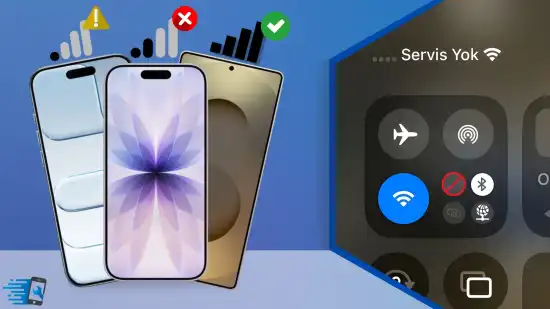 Telefon (iPhone, Samsung, Xiaomi vs. ) Şebekesinin Az Çekmesi veya Hiç Çekmemesinin Nedenleri?